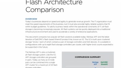 Flash Architecture Comparison: Netapp Aff Vs. Dell Emc Xtremio