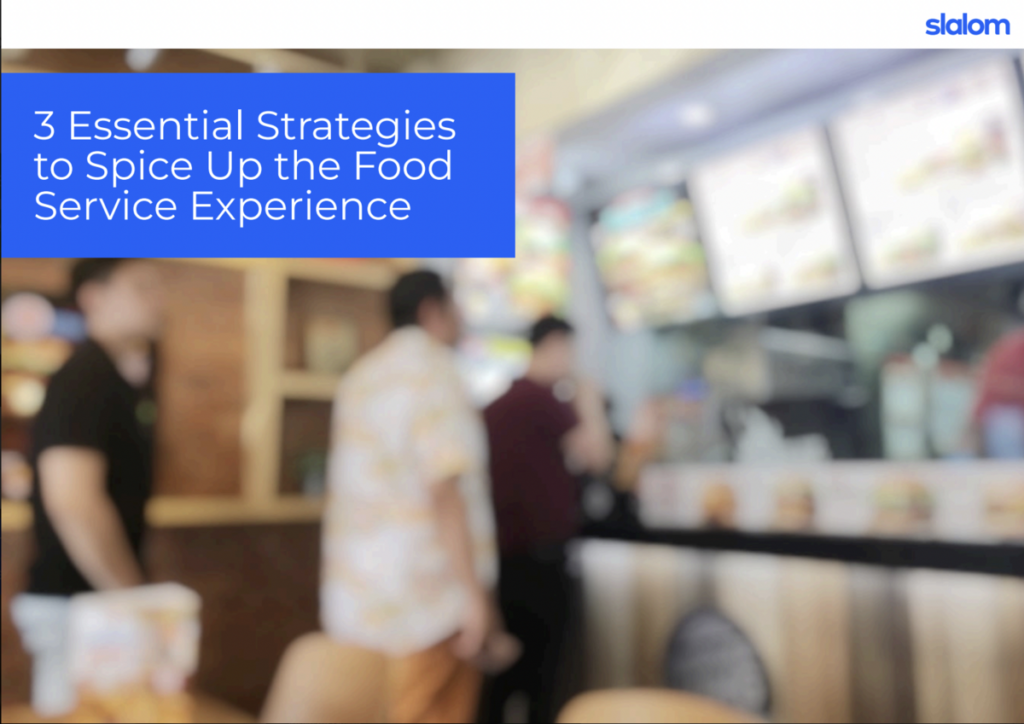 3 Strategies For Enhancing Food Service Experience