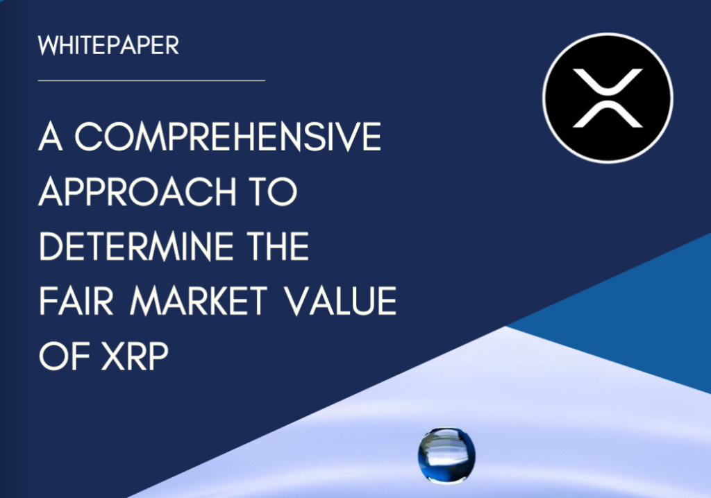 A Comprehensive Approach to Determine the Fair Market Value of XRP