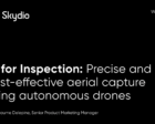 AI for Inspection: Precise and cost-effective aerial capture using autonomous drones