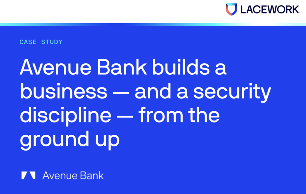 Avenue Bank builds a business — and a security discipline — from the ground up
