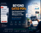 Beyond Gated PDFs: How Enterprise Buyers Want to Consume Whitepapers in 2026