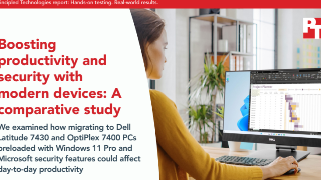 Boosting Productivity and Security with Modern Devices: A Comparison Study