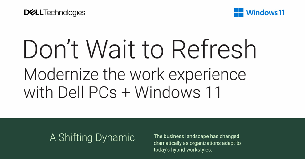 Built for Secure Hybrid Work – Dell & Windows 11