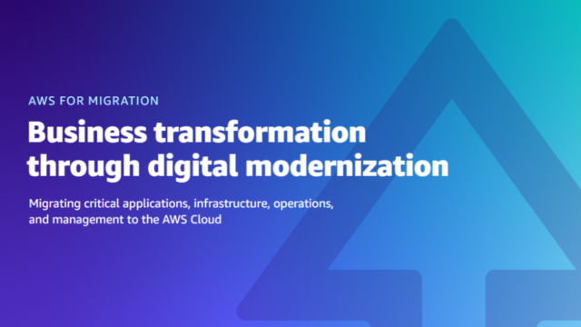 Business transformation through digital modernization
