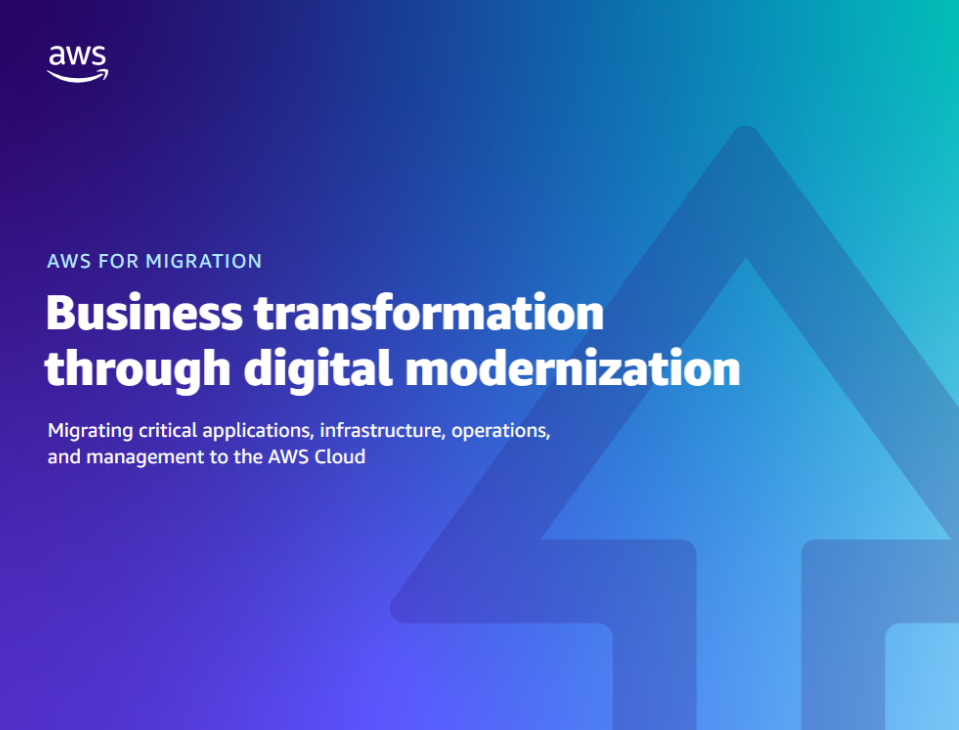 Business transformation through digital modernization