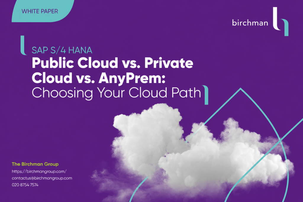 Choosing the Right SAP S/4HANA Cloud Path