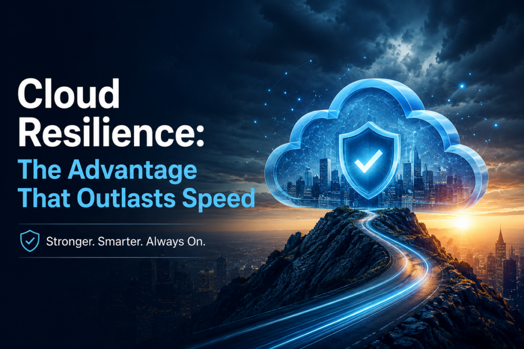 Cloud Resilience: The Advantage That Outlasts Speed