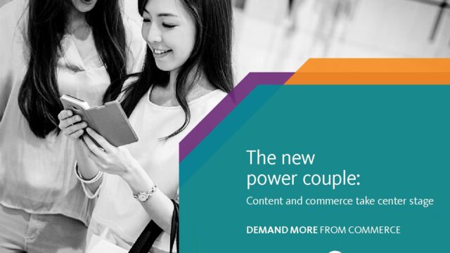 Content & commerce take center stage