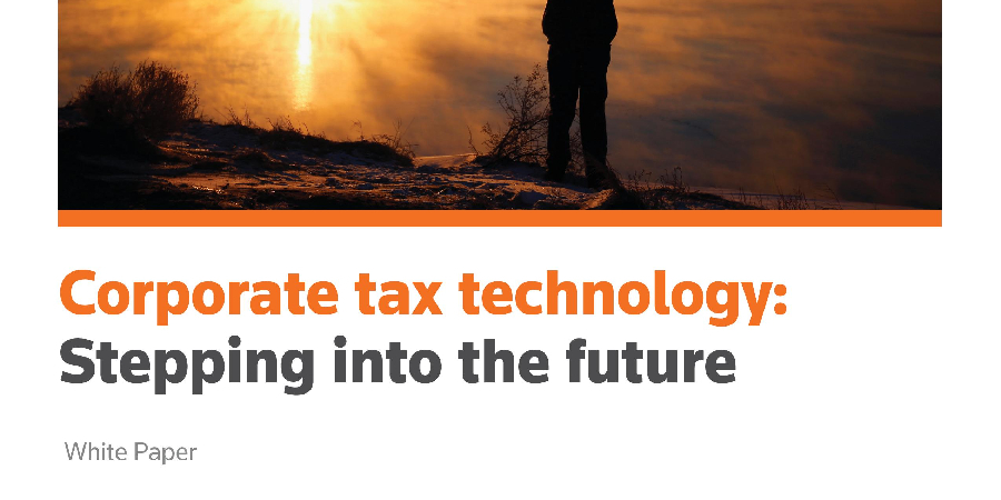 Corporate tax technology: Stepping into the future