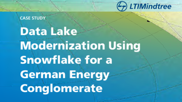 Data Lake Modernization Using Snowflake: A German Energy Conglomerate’s Journey