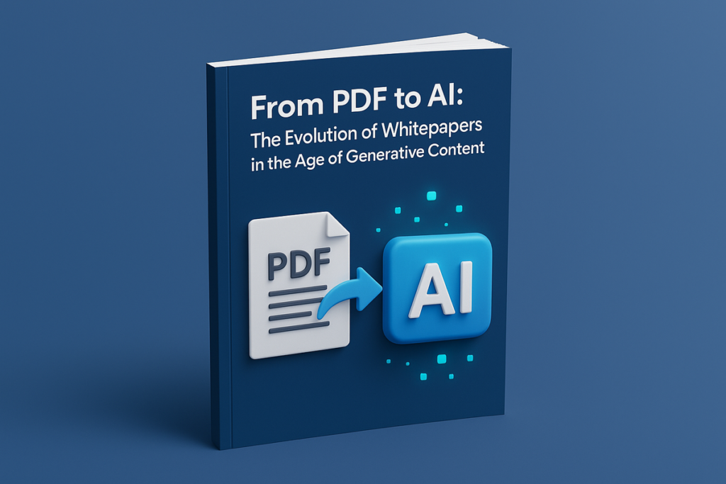From PDF to AI: The Evolution of Whitepapers in the Age of Generative Content