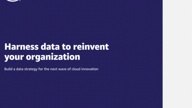 Harness data to reinvent your organization