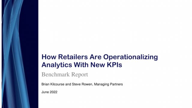 How Retailers Are Operationalizing Analytics With New KPIs