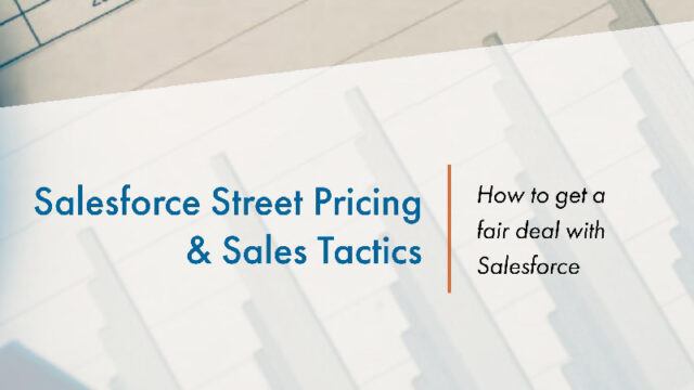 How to get a fair deal with Salesforce