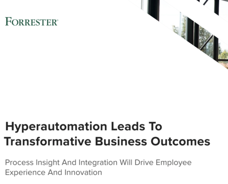 Hyperautomation Leads To Transformative Business Outcomes