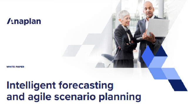 Intelligent forecasting and agile scenario planning