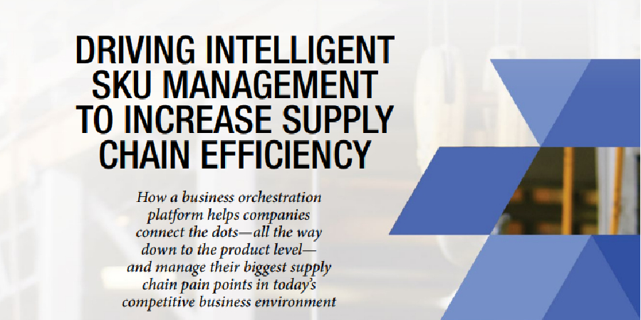 Intelligent SKU management to increase supply chain efficiency