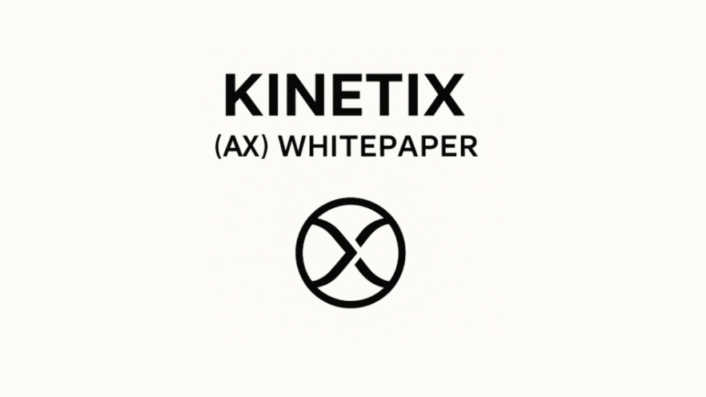 Kinetix: A Smart Token Powered by Automated Trading Logic