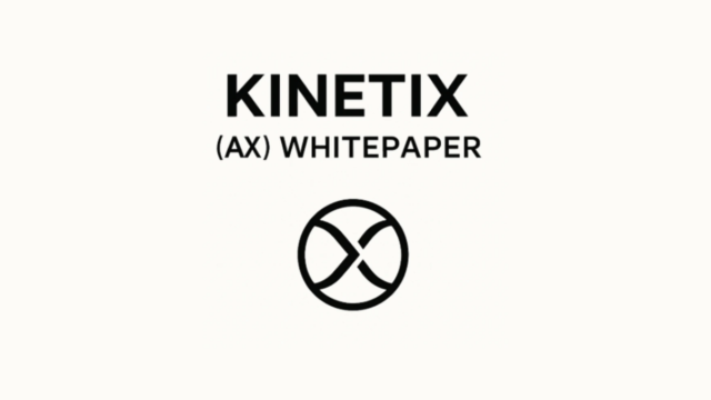 Kinetix: A Smart Token Powered by Automated Trading Logic