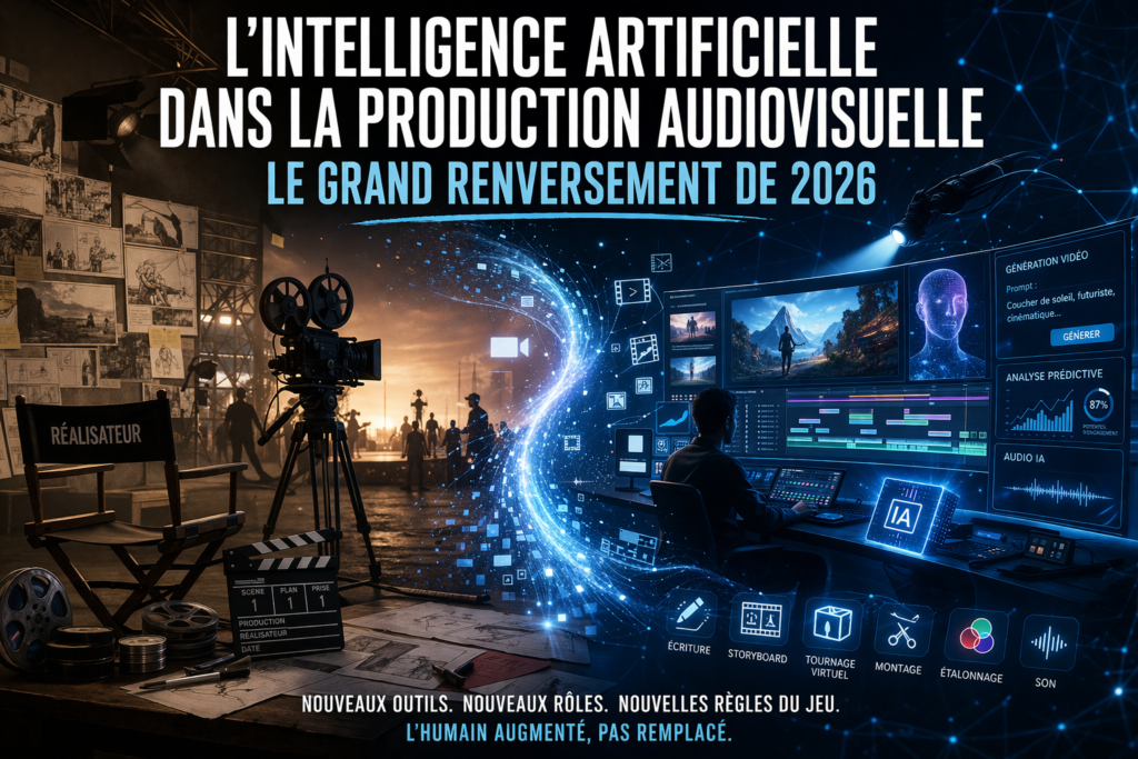 L'Intelligence Artificielle dans la Production Audiovisuelle : Le Grand Renversement de 2026