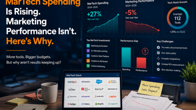 MarTech Spending Is Rising. Marketing Performance Isn't. Here's Why.