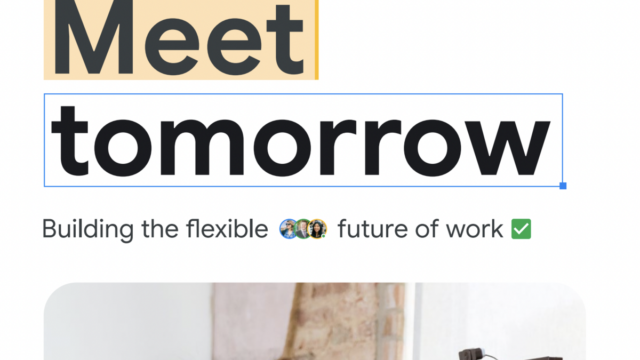 Meet tomorrow Building the flexible future of work
