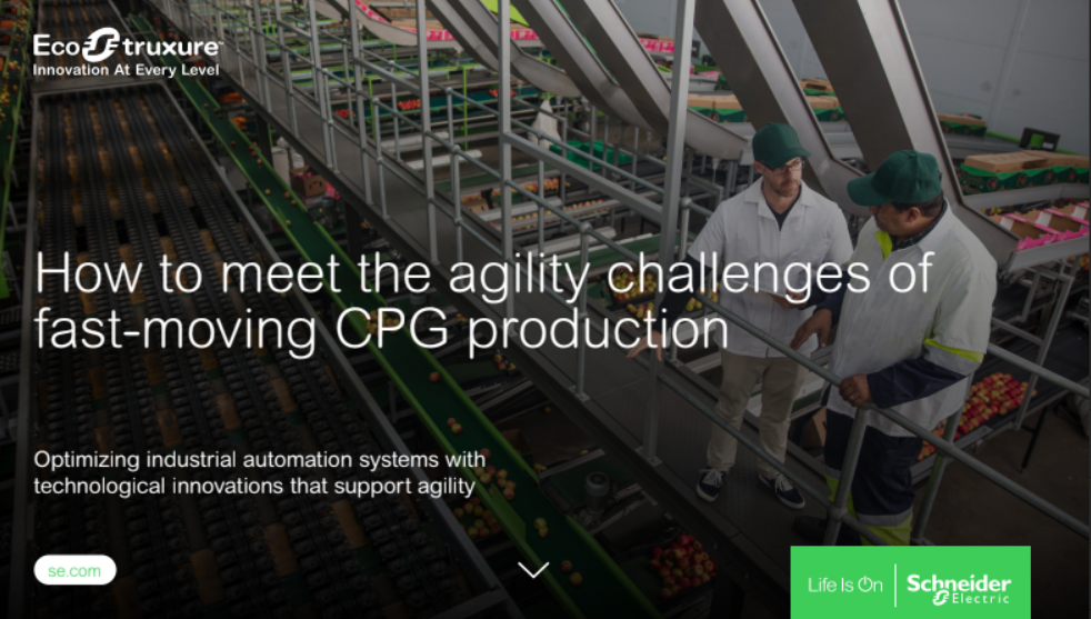 Meeting the Agility Challenges of Fast-Moving CPG Production