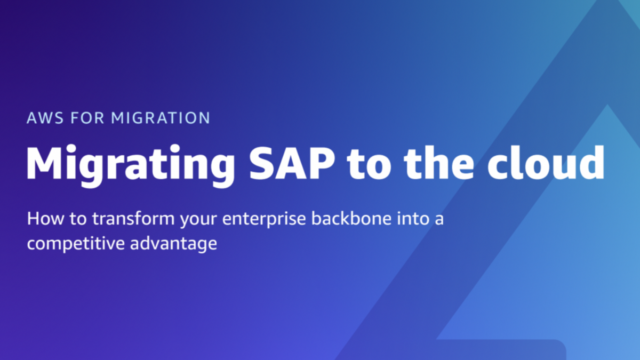 Migrating SAP to the cloud