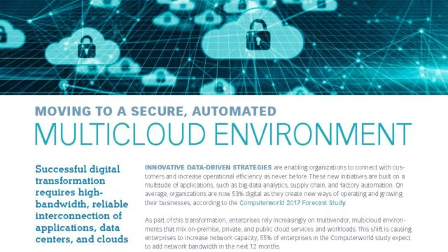 Moving to a secure multi cloud environment