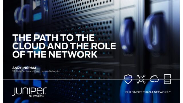 Path to the cloud and the role of the network