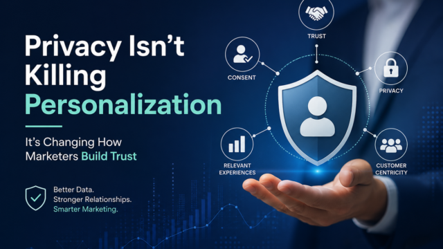 Privacy Isn't Killing Personalization - It's Changing How Marketers Build Trust