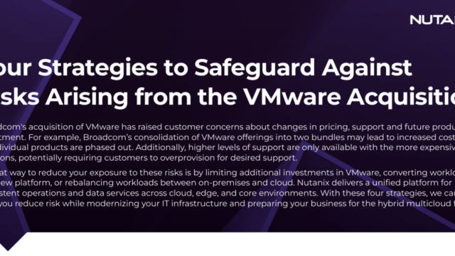 Protect Your IT Investments Amid VMware's Acquisition by Broadcom