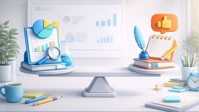 Research-Backed Content vs Opinion Pieces: What Buyers Trust More
