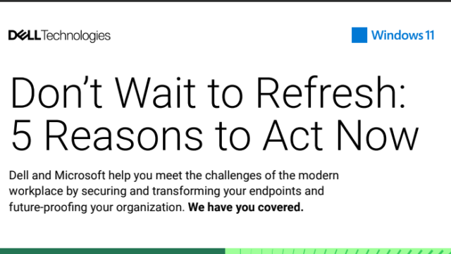 Revolutionize Your Workplace: 5 Game-Changing Reasons to Upgrade with Dell and Windows 11