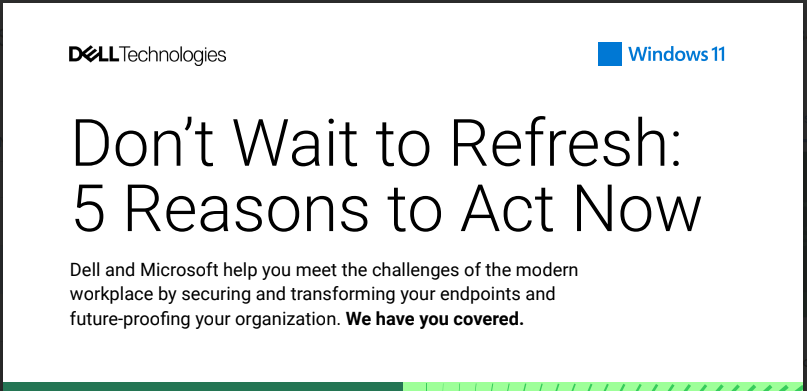 Revolutionize Your Workplace: 5 Game-Changing Reasons to Upgrade with Dell and Windows 11