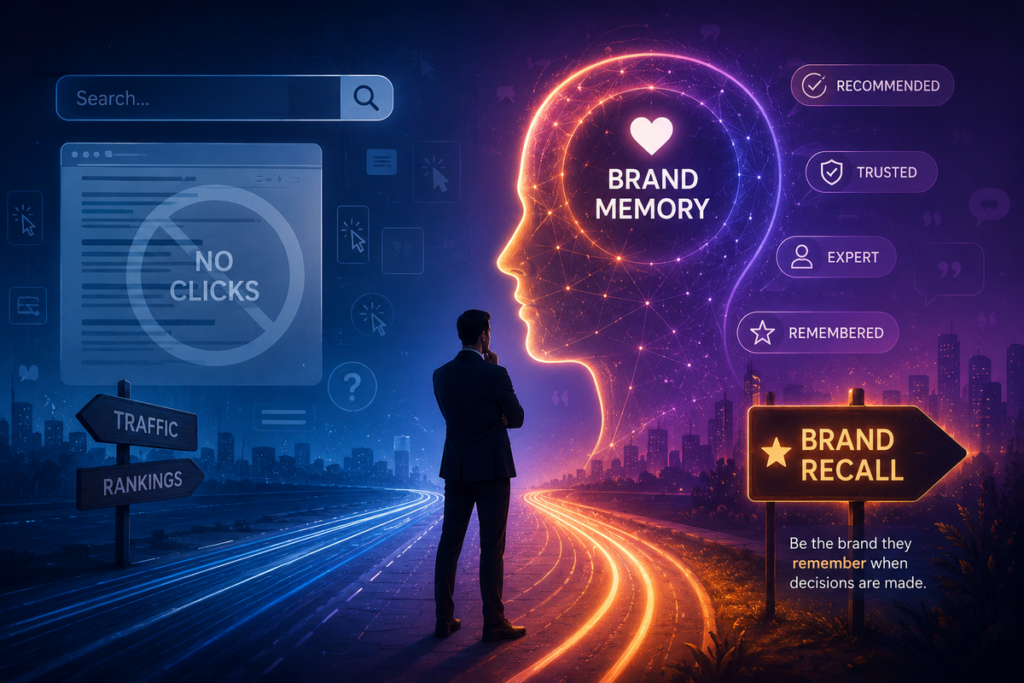 Search Isn't Sending Customers Anymore. Your Brand Has to Be Remembered Instead