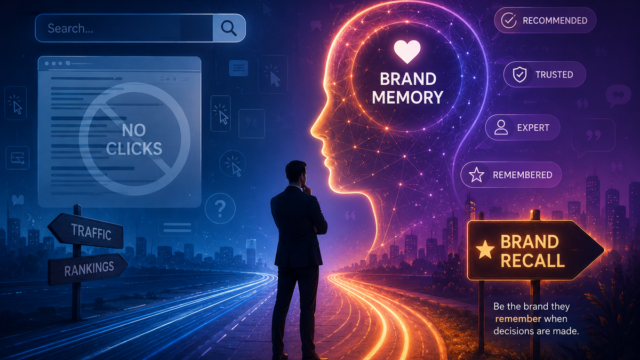Search Isn't Sending Customers Anymore. Your Brand Has to Be Remembered Instead