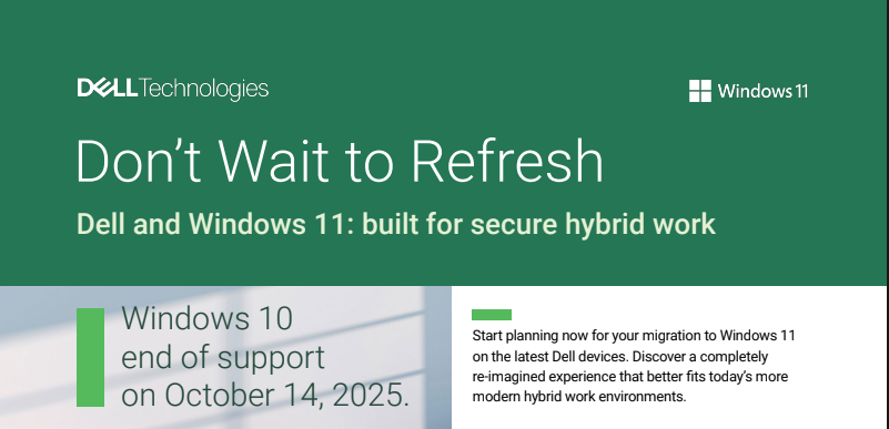 Secure Hybrid Work with Dell and Windows 11