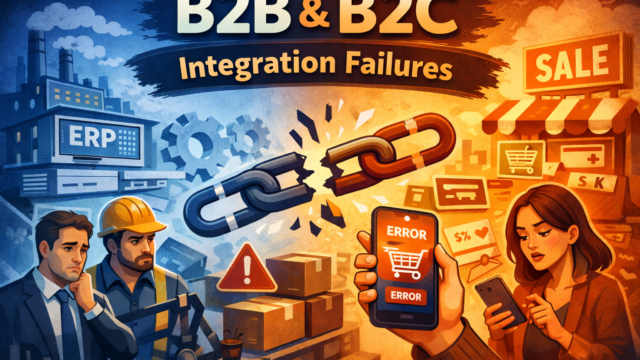Silent System Collapse: Integration Failures in B2B and B2C Digital Commerce
