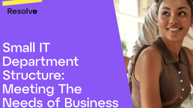 Small IT Department Structure: Meeting The Needs of Business