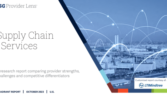 Supply Chain Services Quadrant Report - October 2023