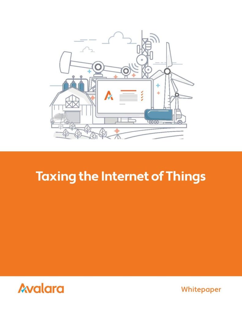 Taxing the Internet of Things