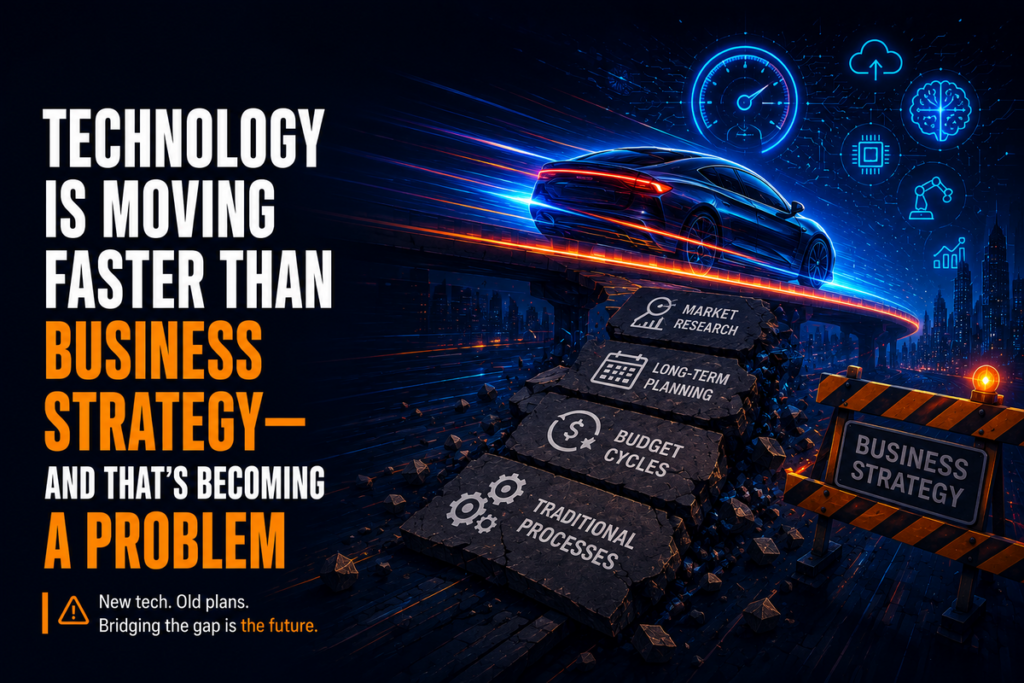 Technology Is Moving Faster Than Business Strategy And That's Becoming a Problem