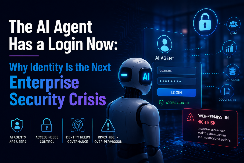 The AI Agent Has a Login Now: Why Identity Is the Next Enterprise Security Crisis