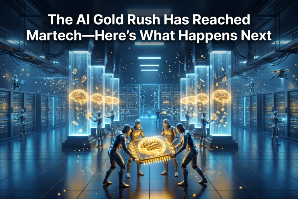 The AI Gold Rush Has Reached Martech—Here's What Happens Next