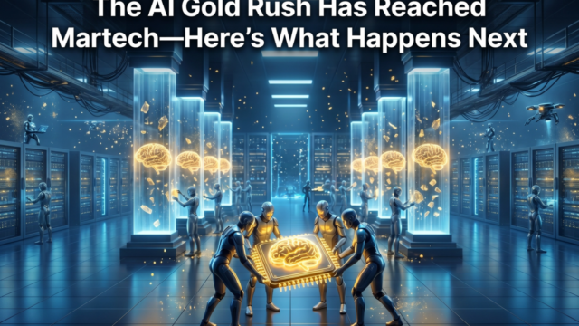 The AI Gold Rush Has Reached Martech—Here's What Happens Next