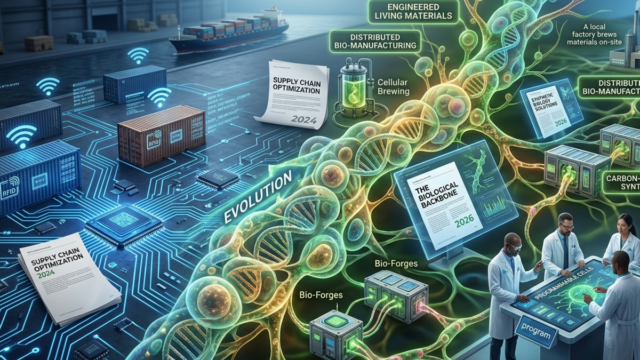 The "Biological Backbone": Why 2026 Supply Chain White Papers are Moving from Silicon to Synthetic Biology