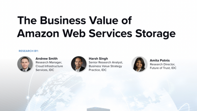 The Business Value of Amazon Web Services Storage