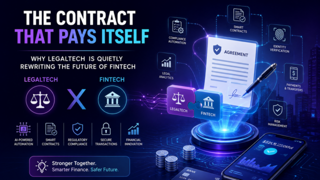 The Contract That Pays Itself: Why LegalTech Is Quietly Rewriting the Future of FinTech